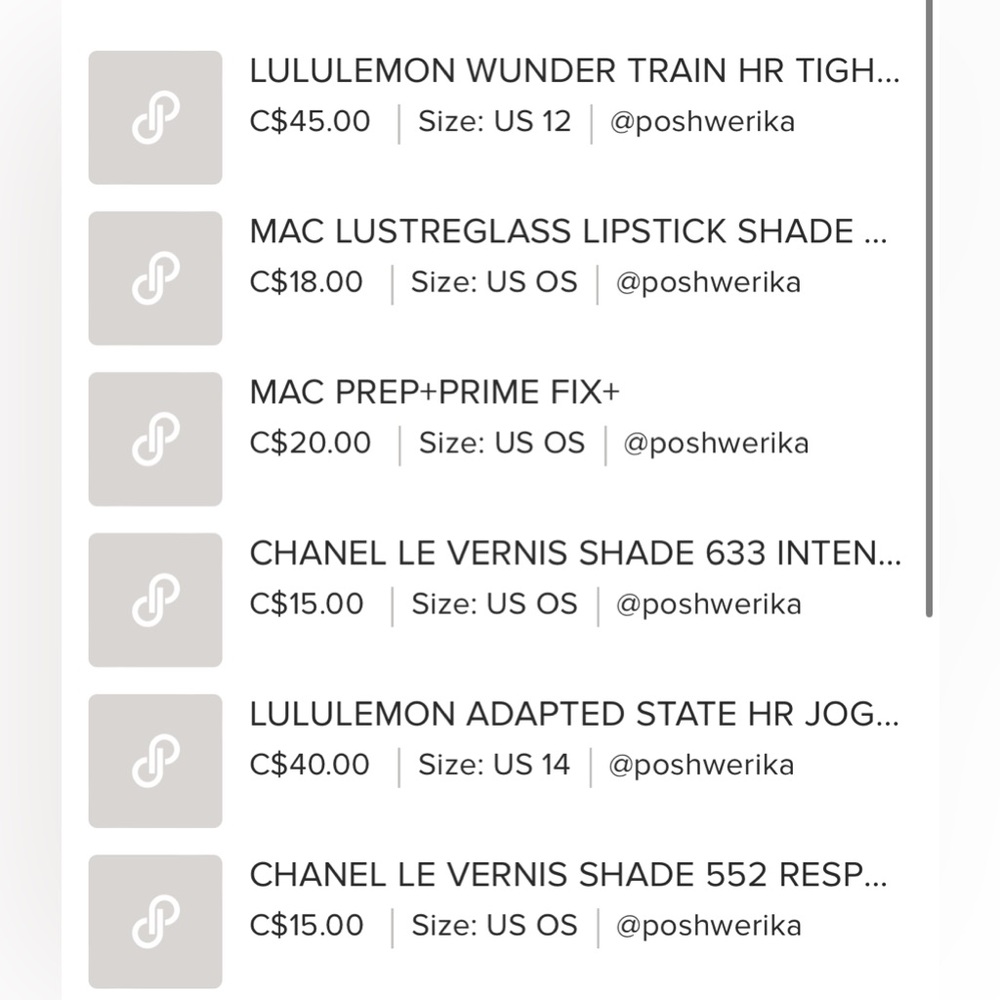 Bundle for @poshwerika